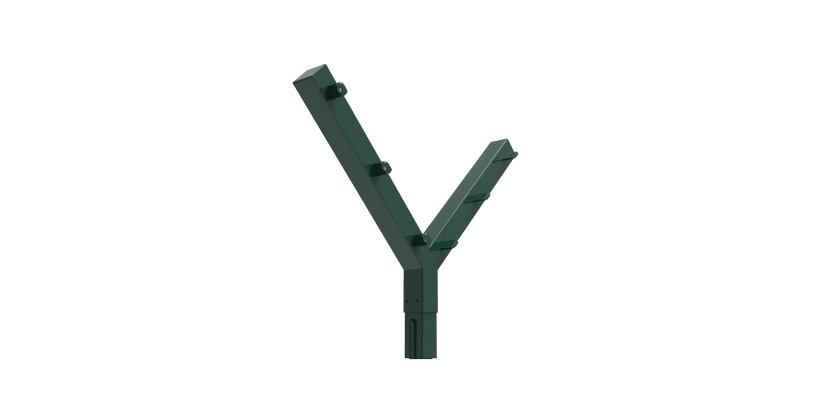 Durable Y-Shaped Barbed Wire Bracket for Fencing