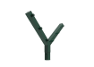 Durable Y-Shaped Barbed Wire Bracket for Fencing