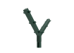Sturdy Y-Shaped Barbed Wire Bracket for Mesh Fencing