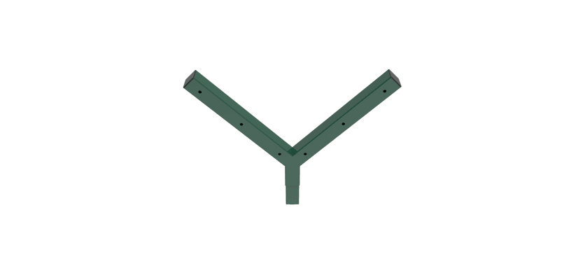 Y-Shaped Barbed Wire Bracket for Effective Mesh Fencing