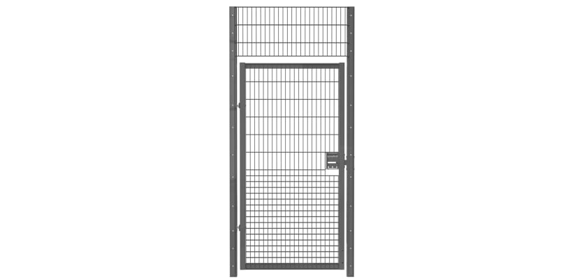 868 Rebound Mesh Single Leaf Gate Kit featuring a 1.2m width and 3.0m height, designed for security and durability.