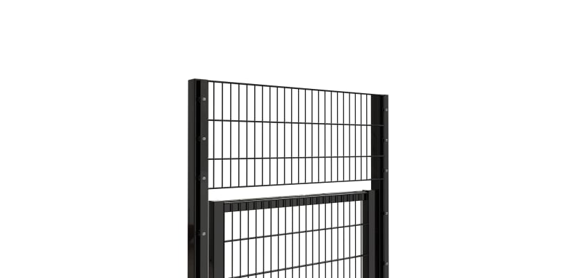 2m Wide Rebound Mesh Gate Kit for Security
