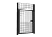 Durable 1.2m Wide Rebound Mesh Single Leaf Gate