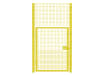 Rebound mesh single leaf gate kit with dimensions 1.2m wide and 3.6m high, featuring strong mesh construction for enhanced security and visibility.