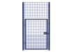 Rebound mesh single leaf gate kit with dimensions 1.2m wide and 3.6m high, featuring a sturdy design suitable for various outdoor applications.