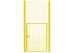 Heavy-duty 868 Rebound Mesh Single Leaf Gate Kit designed for secure access, measuring 1.2 meters wide by 4.2 meters high, featuring strong mesh panels and robust construction.