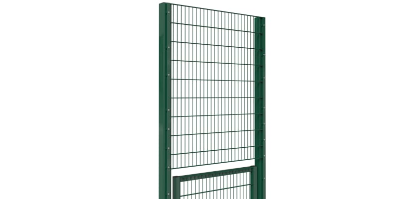 4.2m High Single Leaf Rebound Mesh Gate