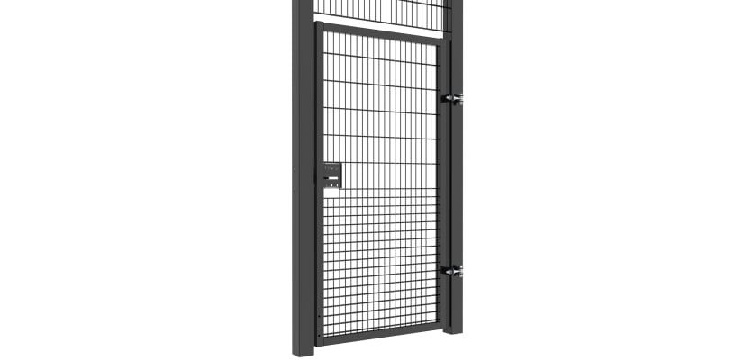 868 Rebound Mesh Single Leaf Gate Durable Outdoor Solution