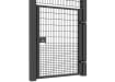 868 Rebound Mesh Single Leaf Gate Durable Outdoor Solution
