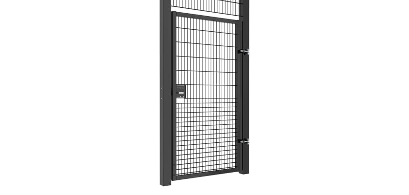 868 Rebound Mesh Single Leaf Gate Kit, featuring a 1.2m width and 6.0m height, designed for security and durability.