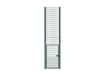 Rebound mesh single leaf gate kit with a width of 1.2 meters and a height of 6.0 meters, featuring a durable design ideal for secure fencing solutions.