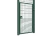 Rebound mesh single leaf gate kit, 1.2m wide and 6.0m high, designed for secure and durable access solutions.