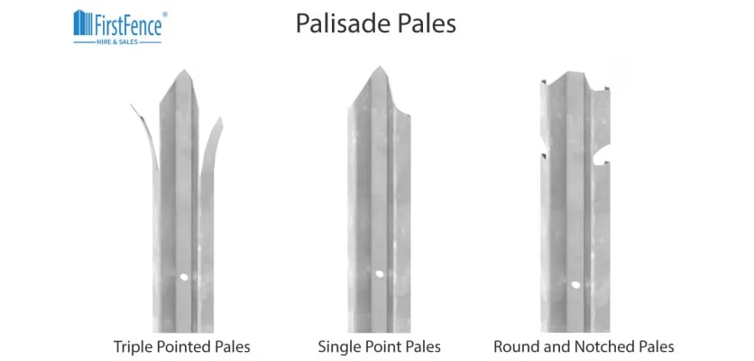 palisade pale types