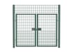 868 Rebound Mesh Double Leaf Gate Heavy-Duty Security