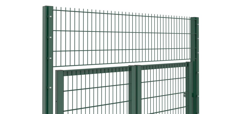 2.0m Wide Rebound Mesh Double Leaf Gate Kit