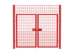 Double leaf gate kit featuring 868 rebound mesh design, measuring 2.0m wide by 3.0m high, ideal for secure fencing solutions.