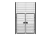 868 mesh double leaf gate kit 2.0m wide