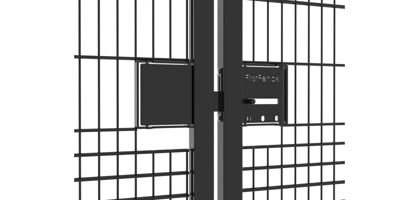 868 Mesh Double Leaf Gate Kit for Commercial Use