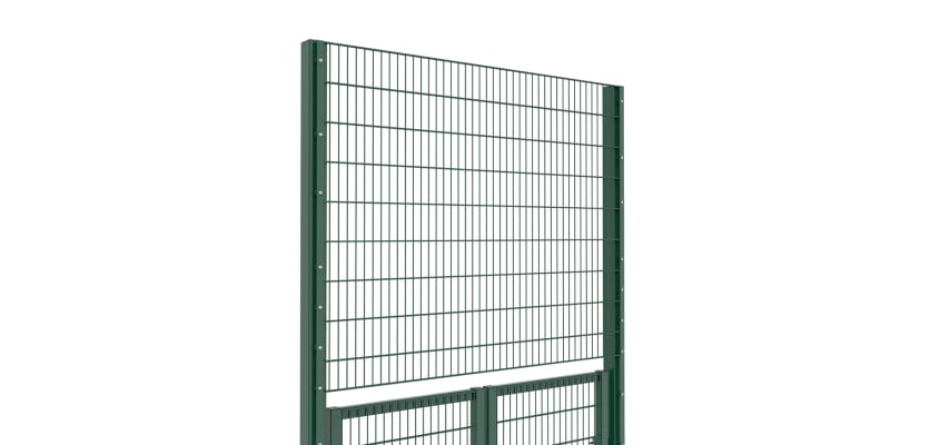 868 Mesh Double Leaf Gate 4.2m High