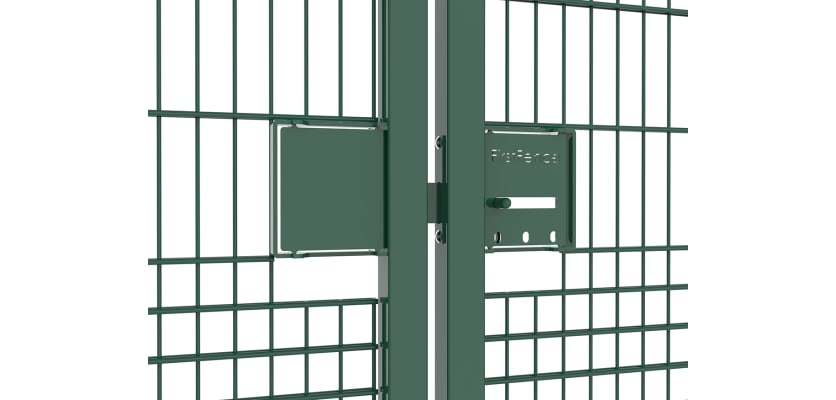 Durable Mesh Double Leaf Gate Kit for Outdoor Use