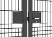 868 Rebound Double Leaf Gate 2.0m Wide Professional Grade