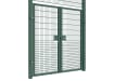 Steel Double Leaf Gate Kit 2.0m Wide Heavy Duty