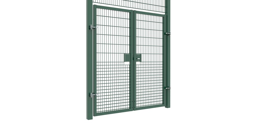 Heavy-duty Rebound Mesh Double Leaf Gate 2.0m Wide