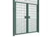 Heavy-duty Rebound Mesh Double Leaf Gate 2.0m Wide