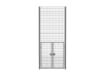 Rebound mesh double leaf gate kit designed for secure access, featuring a 2.0m width and 6.0m height configuration.