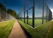 Rebound mesh double leaf gate kit designed for durability, featuring a 2.0m wide and 6.0m high structure, ideal for secure access points.