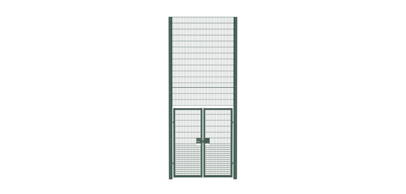 868 Rebound Mesh Double Leaf Gate 2.0m Wide