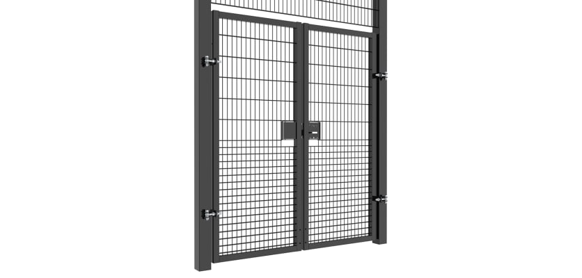 Durable Double Leaf Gate Kit for Secure Entrances
