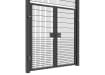 Durable Double Leaf Gate Kit for Secure Entrances