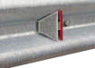 Armco Barrier Reflectors  installed on armco barrier
