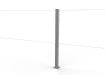 Galvanised Steel Intermediate Post 
