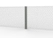 Chain Link Fencing Intermediate Post 0.9m System