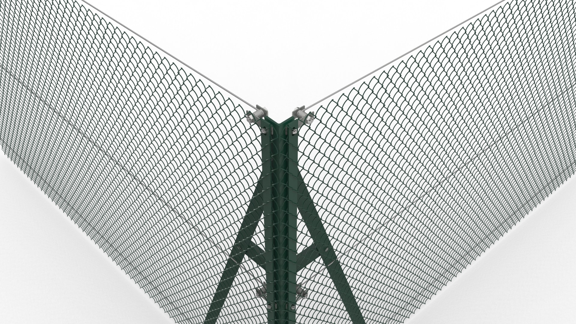 25m Length Chain Link Fencing Roll to Suit 1.2m High System | First Fence  Ltd