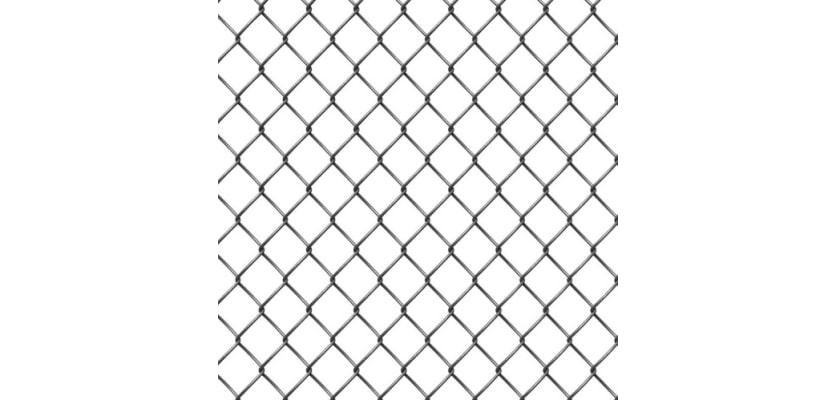 Close up of black green mesh 