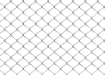 Close up of galvanised mesh roll