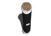 Black 25m Length Chain Link Fencing Roll