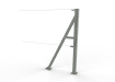 Chain Link End Strainer Post Kit 0.9m