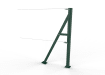 Green Chain Link End Strainer Post Kit 0.9m
