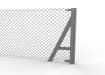 Galvanised Steel End Strainer with chain link mesh