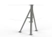 Galvanised Steel Corner Strainer Post Kit 