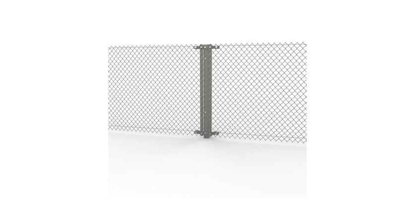 Two-Way Strainer Post Kit for 0.9m Chain Link