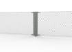 Two-Way Strainer Post Kit for 0.9m Chain Link