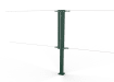 Green Steel Two-Way Strainer Post Kit