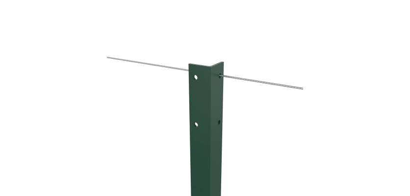 Intermediate Post in green PPC finish