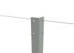 Intermediate Post in galvanised finish