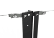 Two-Way Strainer in black PPC finish